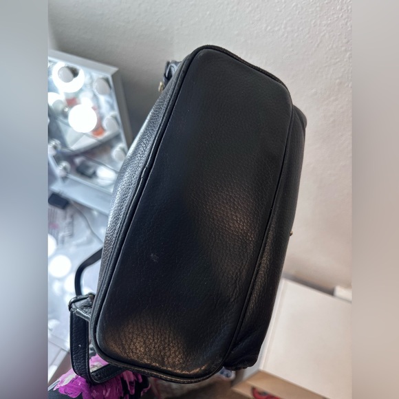 Michael Kors Black and Gold Backpack with Studded Design - Picture 4 of 7